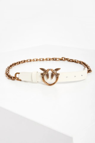 Ceinture en cuir - Blanc