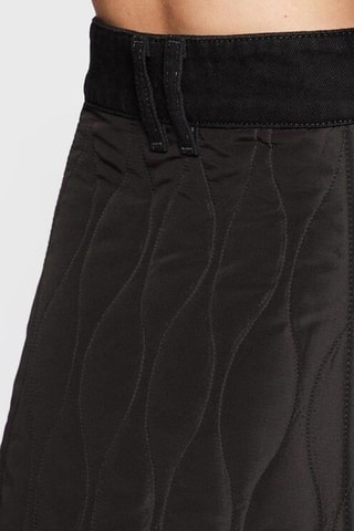 Minijupe taille haute - Noir