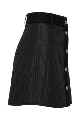 Minijupe taille haute - Noir