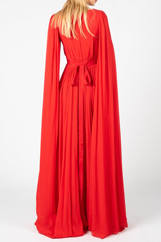 Robe longue - Rouge 