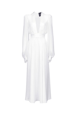 Robe longue - Blanc