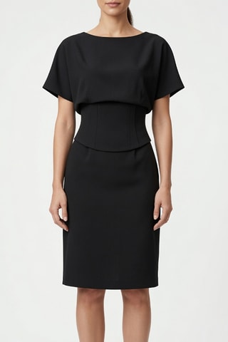 Robe fourreau - Noir