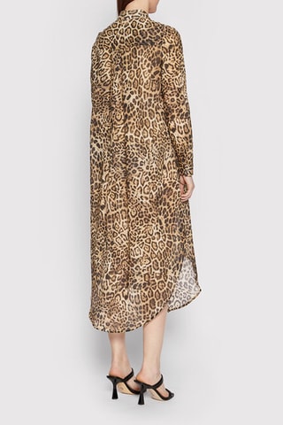 Robe chemise - Beige