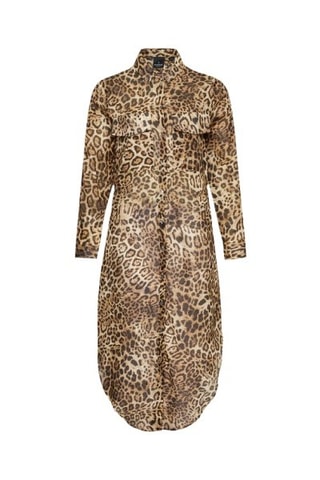 Robe chemise - Beige