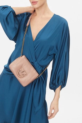 Sac à main en cuir de mouton - Rose