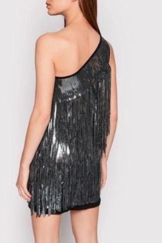 Robe asymétrique - Gris