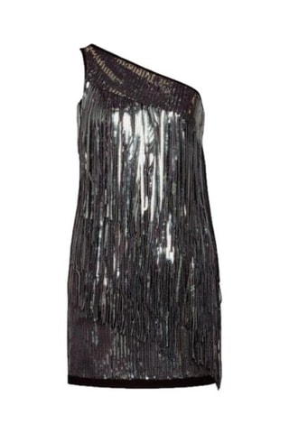 Robe asymétrique - Gris
