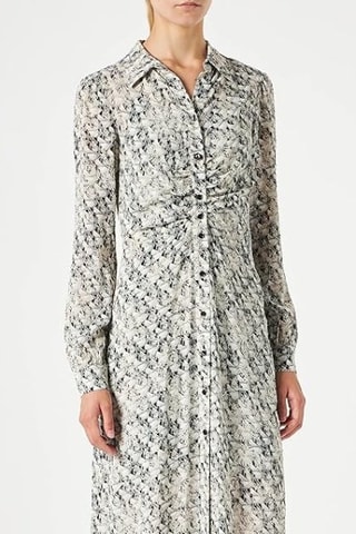 Robe chemise - Gris