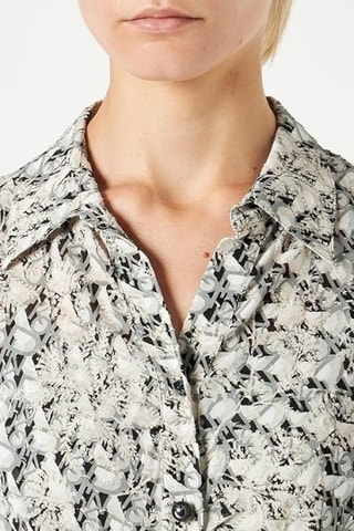 Robe chemise - Gris