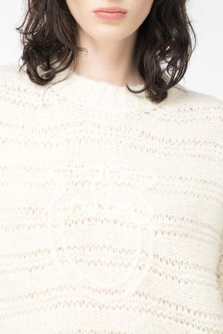 Pull en laine et alpaga - Blanc