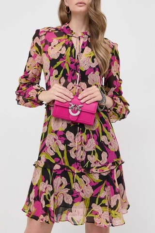 Robe patineuse - Noir et beige