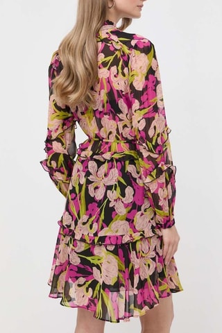 Robe patineuse - Noir et beige