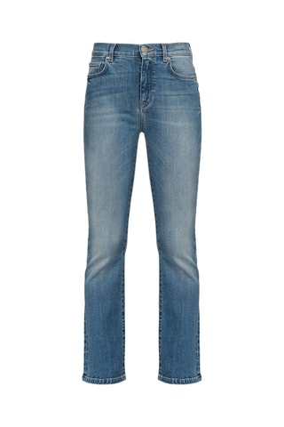 Jean bootcut 7/8 - Bleu