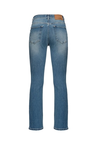Jean bootcut 7/8 - Bleu