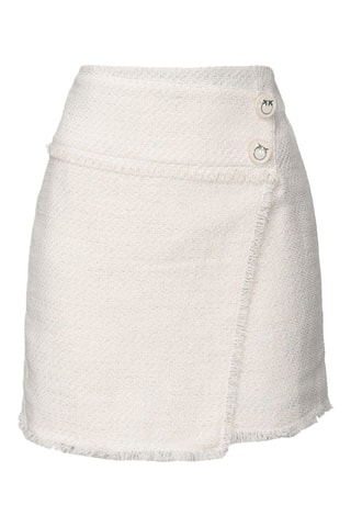 Jupe portefeuille - Blanc