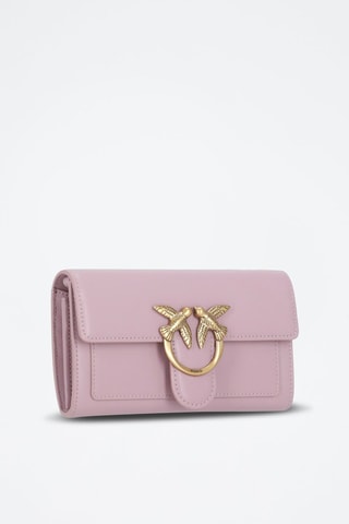 Sac bandoulière en cuir - Rose