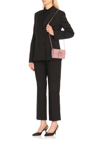 Sac bandoulière en cuir - Rose
