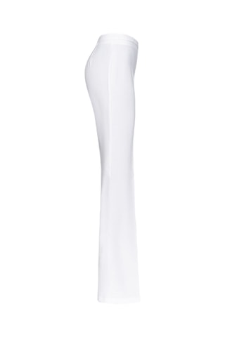 Pantalon taille haute - Blanc