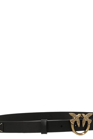 Ceinture en cuir - Noir