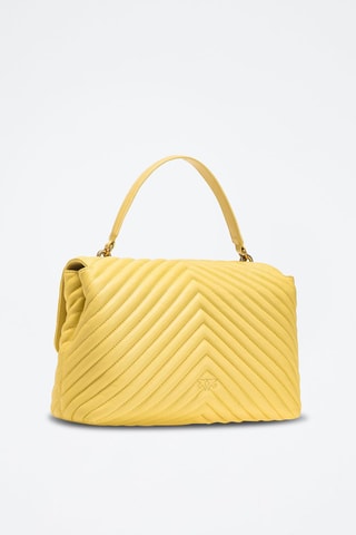 Sac à main en cuir - Jaune