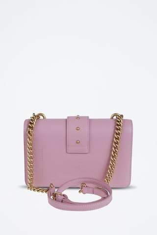 Sac bandoulière en cuir - Rose