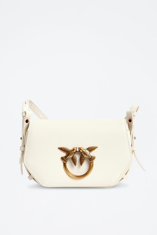 Sac bandoulière en cuir - Blanc