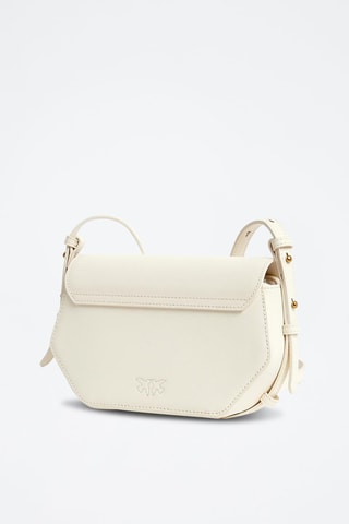 Sac bandoulière en cuir - Blanc