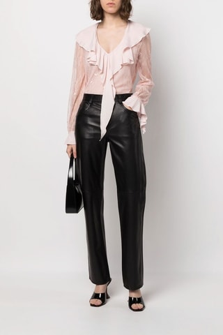 Blouse en soie - Rose