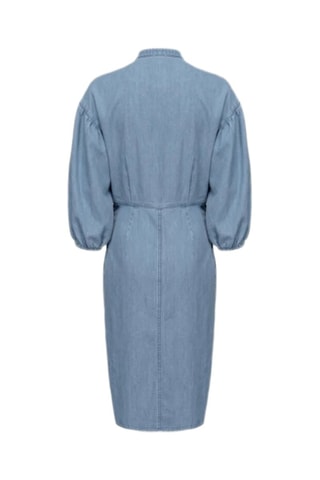 Robe droite en lin - Ciel