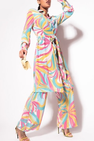 Robe chemise - Multicolore