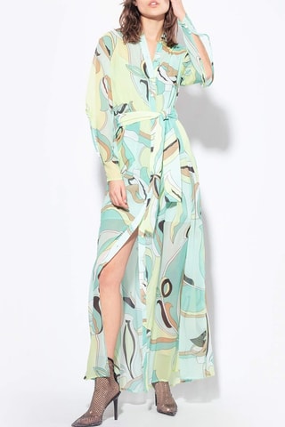 Robe chemise - Vert clair