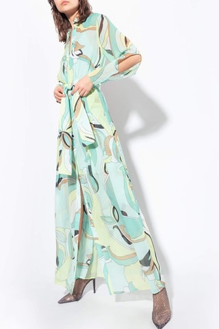 Robe chemise - Vert clair