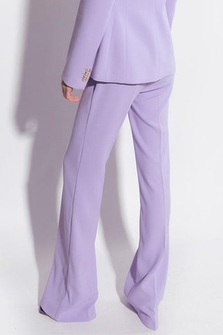 Pantalon taille haute - Mauve