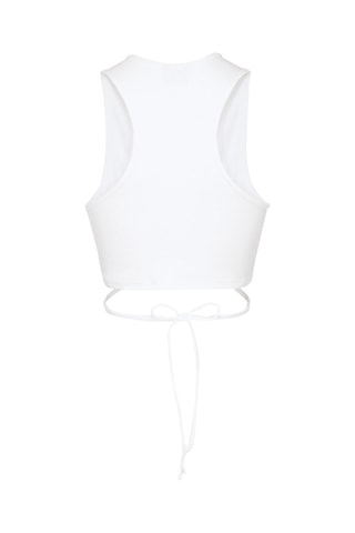 Crop Top - Blanc