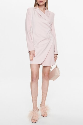 Robe portefeuille - Rose poudré