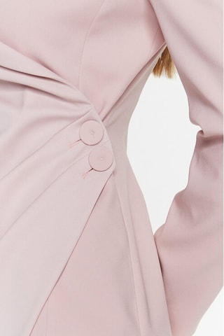 Robe portefeuille - Rose poudré