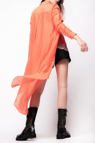 Robe chemise - Orange