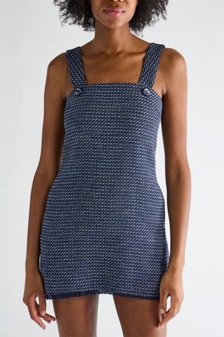 Robe droite - Bleu marine