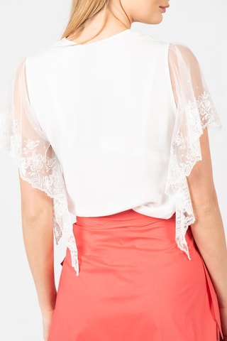 Blouse en soie - Blanc