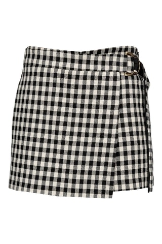 Jupe-short - Noir et blanc