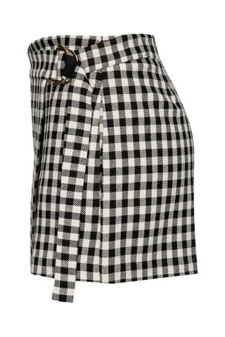 Jupe-short - Noir et blanc