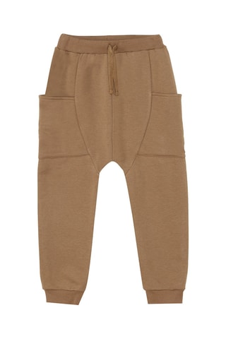 T-shirt en Joggingbroek - Beige en grijs