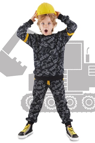 Sweater en Joggingbroek - Zwart