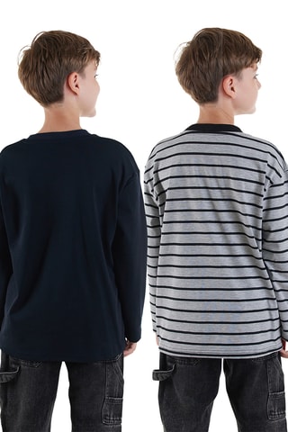 2 T-shirts - Blauw