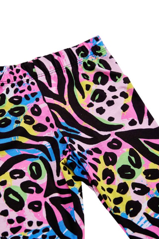 Camiseta y leggings - Negro