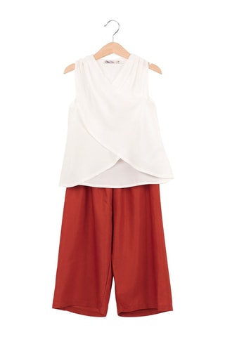 Camiseta y pantalón - Rojo