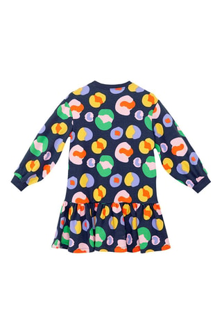 Vestido - Denokids - Azul y amarillo
