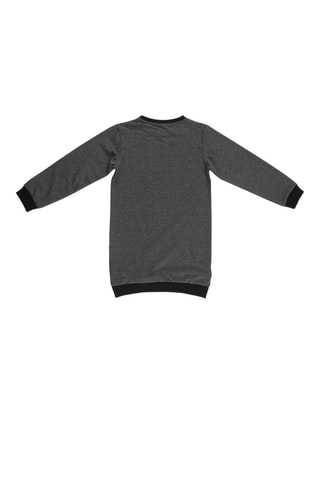 Vestido sudadera Art Love - Gris oscuro