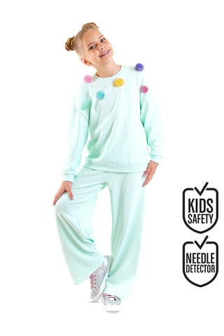 Sudadera y pantalón de chándal - Verde