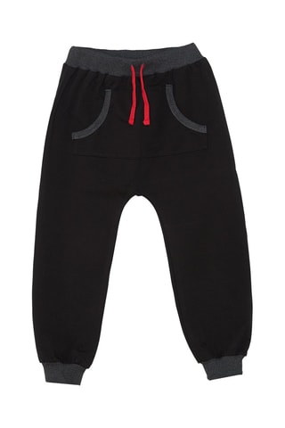 Camiseta y pantalón de chándal - Antracita y negro